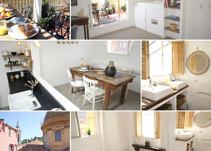 Vieux Nice - Exceptionnel Appartement - Calme et Terrasse avec vues